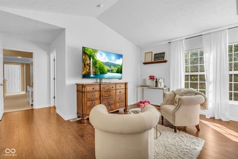 Primary bedroom at 5860 Ramsey Drive, Noblesville, IN