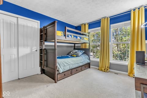 Bedroom at 5860 Ramsey Drive, Noblesville, IN