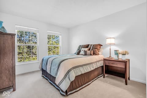 Bedroom at 5860 Ramsey Drive, Noblesville, IN
