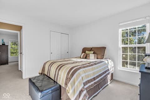 Bedroom at 5860 Ramsey Drive, Noblesville, IN
