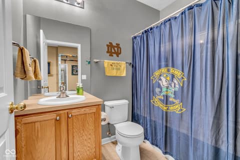 Bathroom at 5860 Ramsey Drive, Noblesville, IN