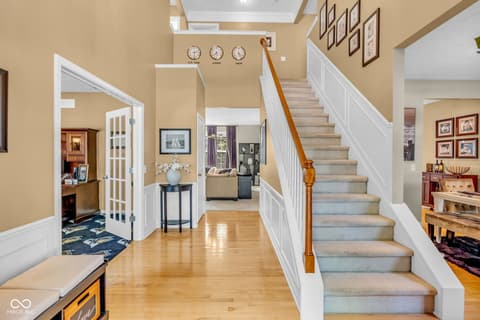 Stairs — 5860 Ramsey Drive, Noblesville, IN