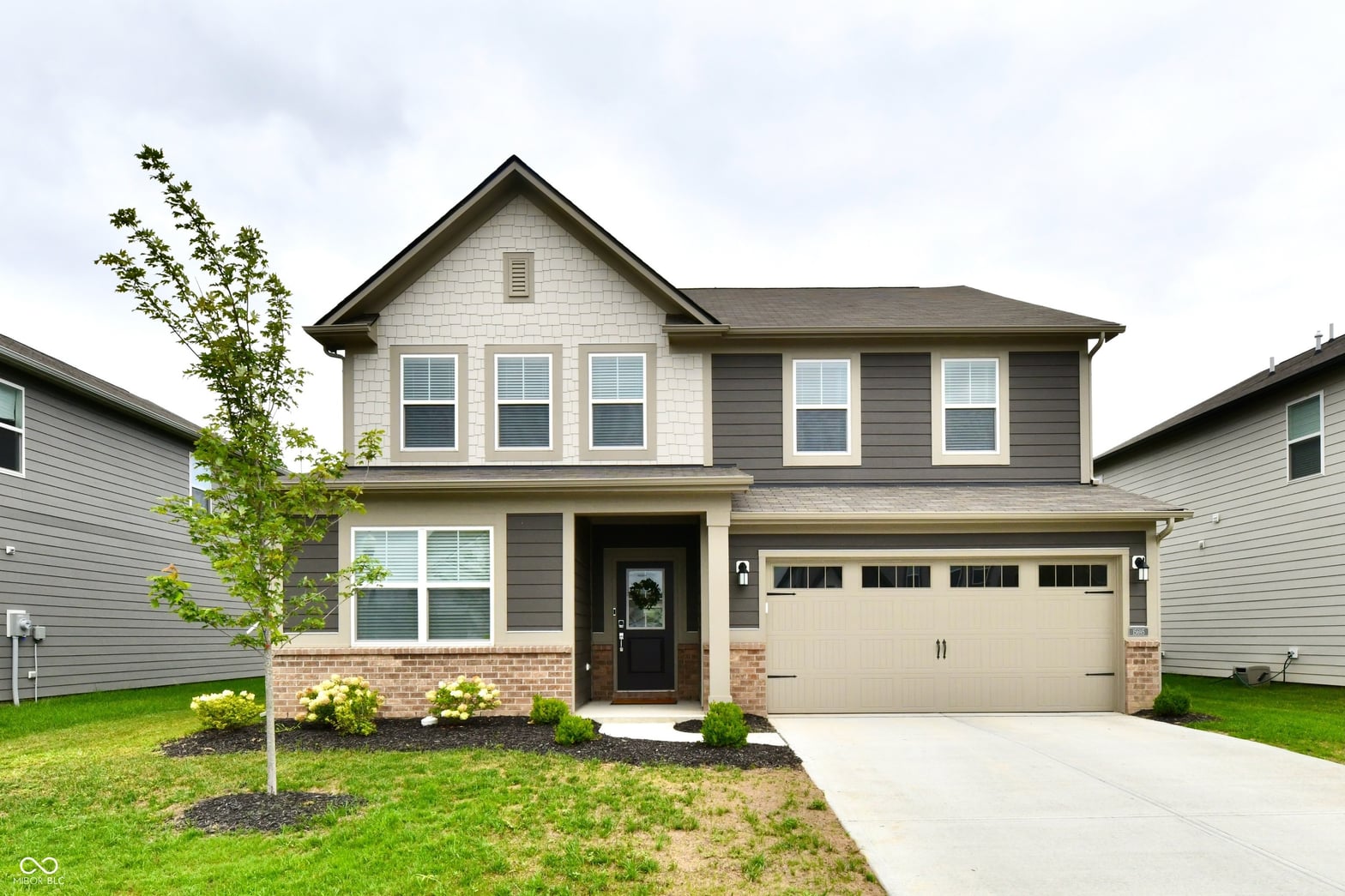 Front exterior at 15695 Cobbs Creek Lane, Noblesville, IN