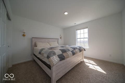 Bedroom at 6887 Pine Vail Boulevard, McCordsville, IN