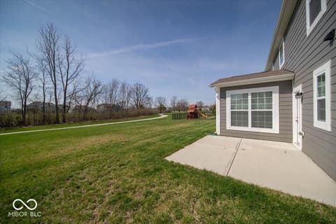 Yard at 6887 Pine Vail Boulevard, McCordsville, IN