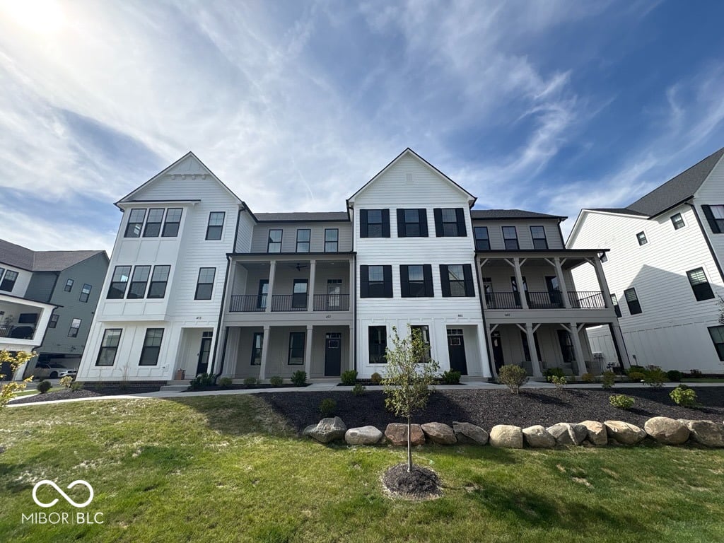 Front exterior at 851 Ashdown Lane, Carmel, IN