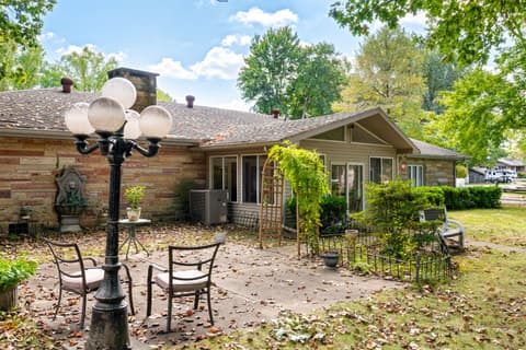 Backyard at 4194 E West Point Court, Martinsville, IN