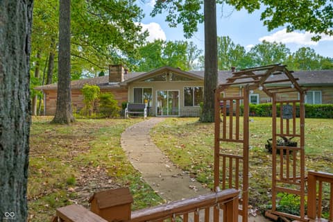Backyard at 4194 E West Point Court, Martinsville, IN