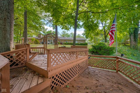Outdoor living area at 4194 E West Point Court, Martinsville, IN