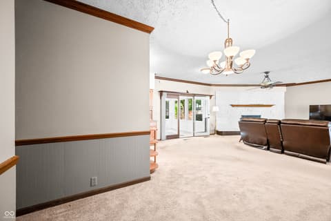 Living room at 4194 E West Point Court, Martinsville, IN