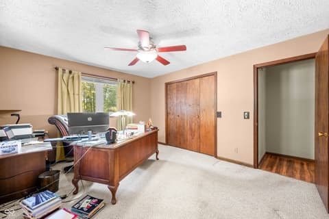 Bedroom at 4194 E West Point Court, Martinsville, IN