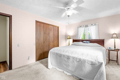 Bedroom at 4194 E West Point Court, Martinsville, IN
