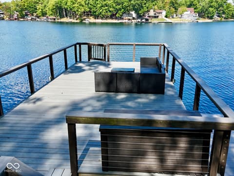 Dock — 7307 Center Lake Road, Nineveh, IN