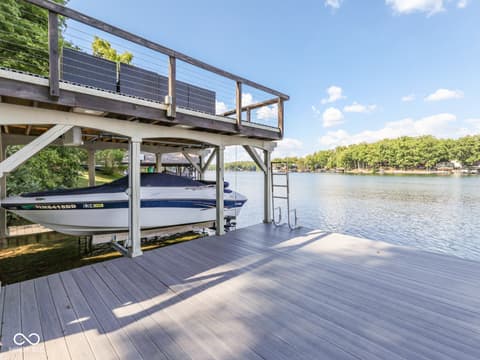 Dock — 7307 Center Lake Road, Nineveh, IN