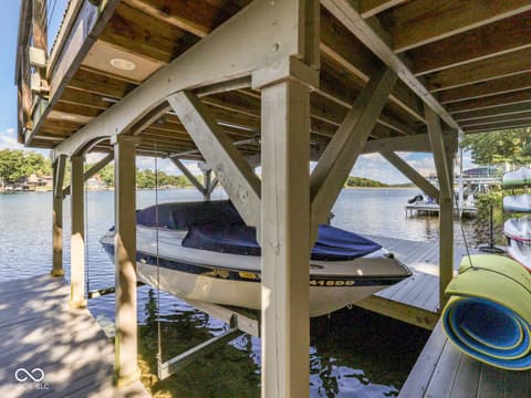Dock — 7307 Center Lake Road, Nineveh, IN