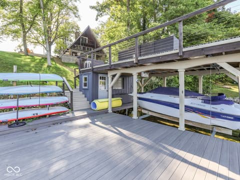 Dock — 7307 Center Lake Road, Nineveh, IN