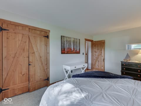 Bedroom at 7307 Center Lake Road, Nineveh, IN