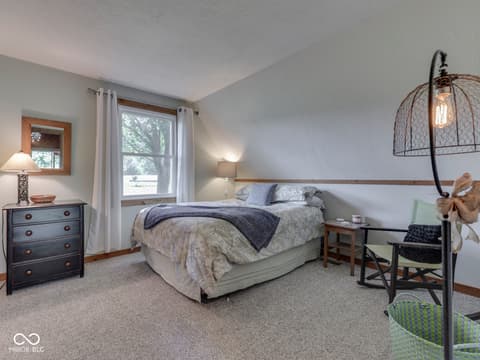 Bedroom at 7307 Center Lake Road, Nineveh, IN