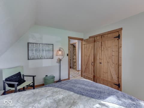 Bedroom at 7307 Center Lake Road, Nineveh, IN