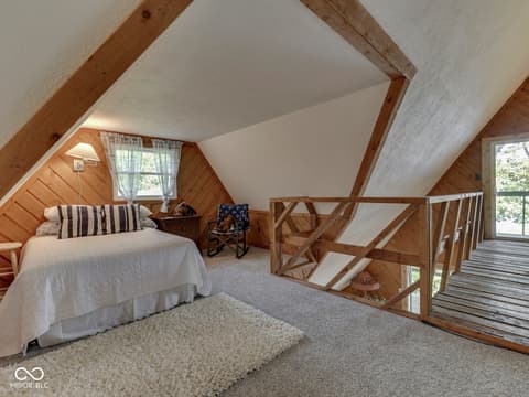 Bedroom at 7307 Center Lake Road, Nineveh, IN