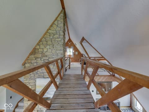 Stairs — 7307 Center Lake Road, Nineveh, IN