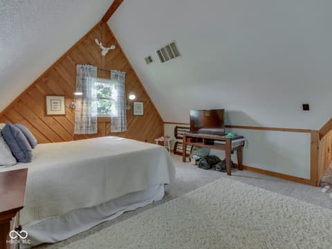 Bedroom at 7307 Center Lake Road, Nineveh, IN