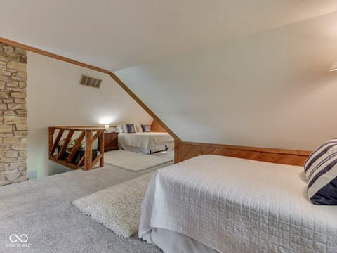 Bedroom at 7307 Center Lake Road, Nineveh, IN