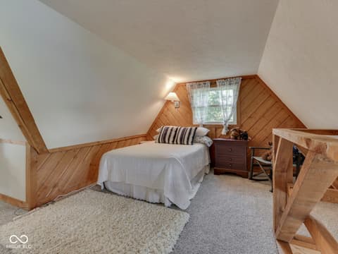 Bedroom at 7307 Center Lake Road, Nineveh, IN
