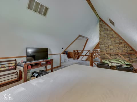 Bedroom at 7307 Center Lake Road, Nineveh, IN