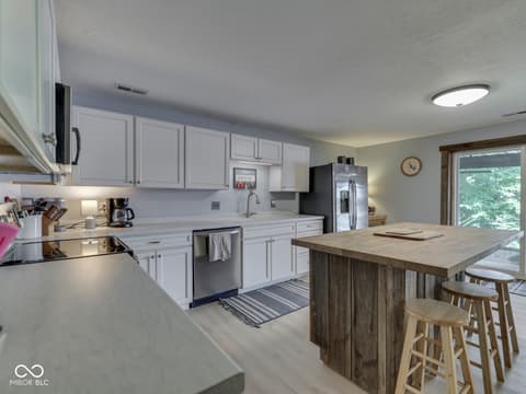 Kitchen at 7307 Center Lake Road, Nineveh, IN
