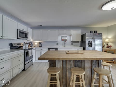 Kitchen at 7307 Center Lake Road, Nineveh, IN