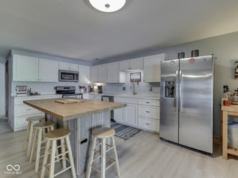Kitchen at 7307 Center Lake Road, Nineveh, IN