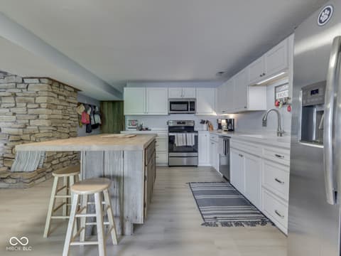Kitchen at 7307 Center Lake Road, Nineveh, IN