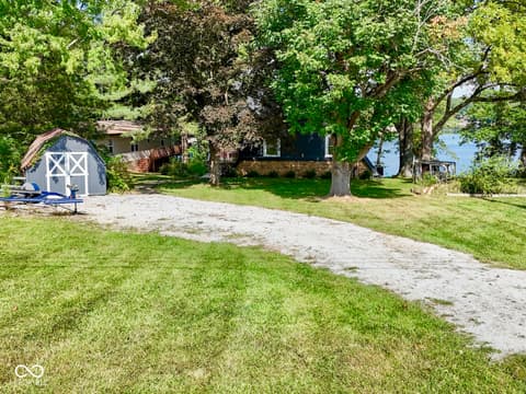 Yard at 7307 Center Lake Road, Nineveh, IN