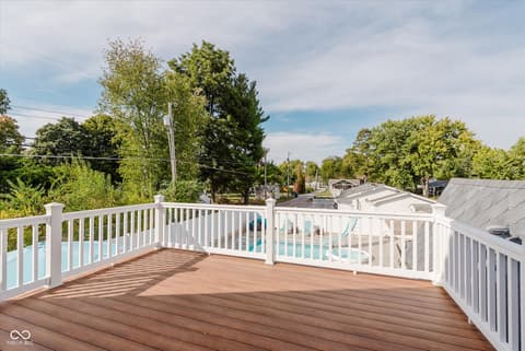 Backyard at 140 Wiley Street, Cicero, IN