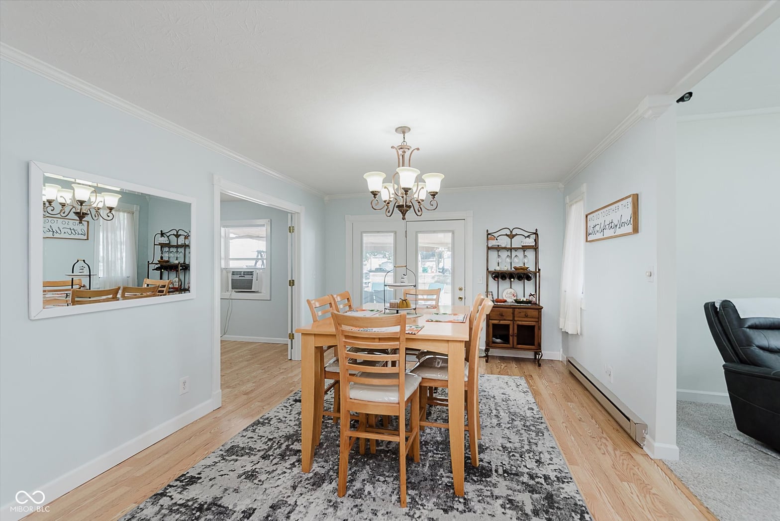 Dining room at 140 Wiley Street, Cicero, IN