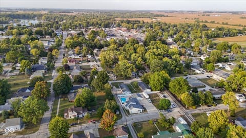Aerial view at 140 Wiley Street, Cicero, IN