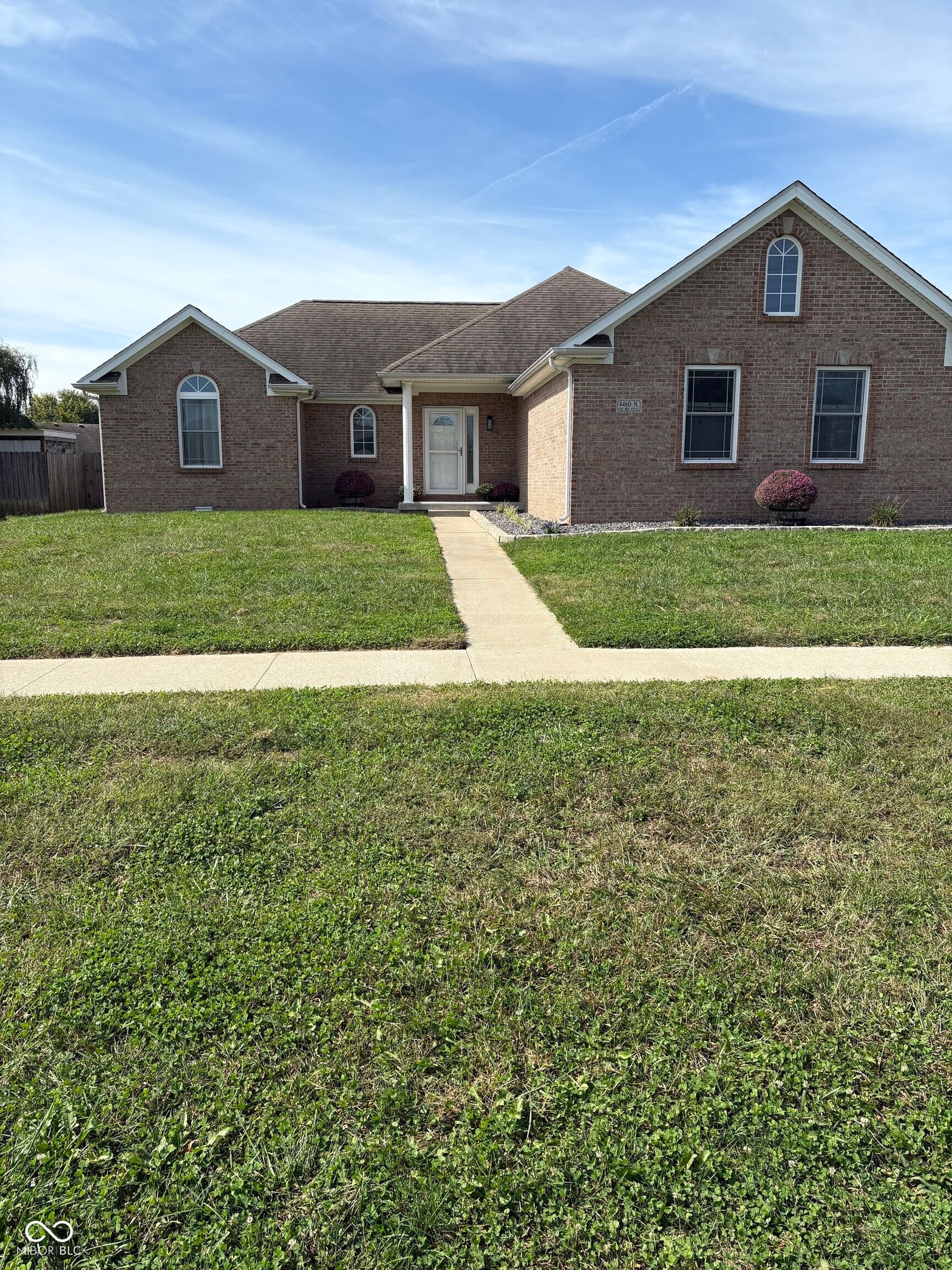 Front exterior at 4460 Katy Drive, Seymour, IN