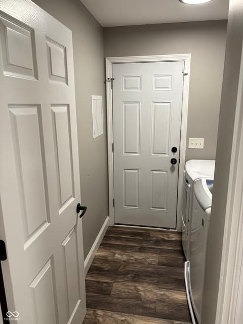 Laundry room at 4460 Katy Drive, Seymour, IN