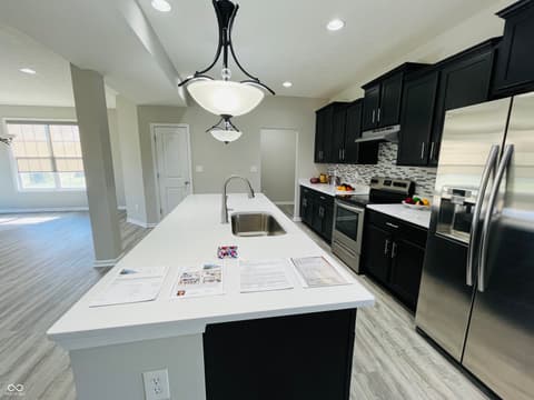 Kitchen at 3924 Castle Hill Drive, Brownsburg, IN