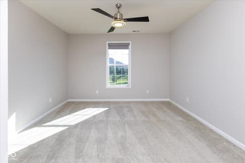 Bedroom at 3924 Castle Hill Drive, Brownsburg, IN