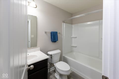 Bathroom at 3924 Castle Hill Drive, Brownsburg, IN
