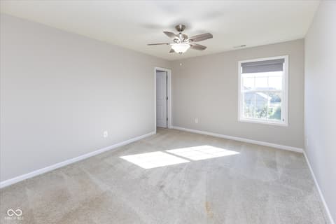 Bedroom at 3924 Castle Hill Drive, Brownsburg, IN