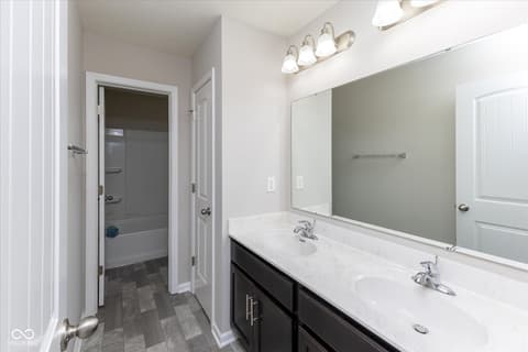 Bathroom at 3924 Castle Hill Drive, Brownsburg, IN
