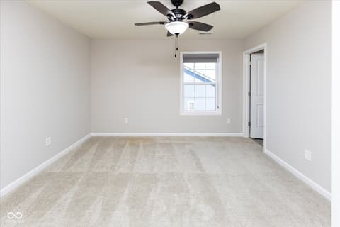 Bedroom at 3924 Castle Hill Drive, Brownsburg, IN