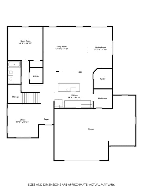 Floor Plan — 3924 Castle Hill Drive, Brownsburg, IN