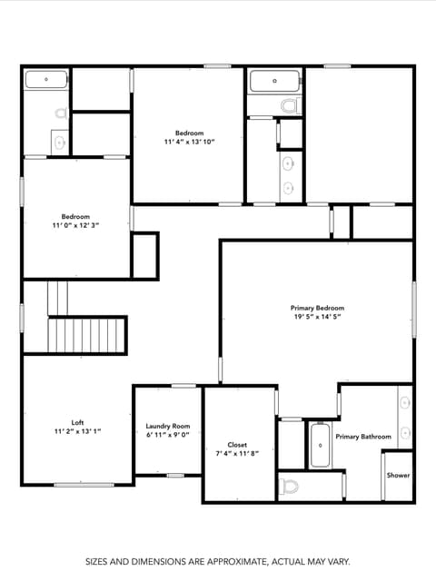 Floor Plan — 3924 Castle Hill Drive, Brownsburg, IN