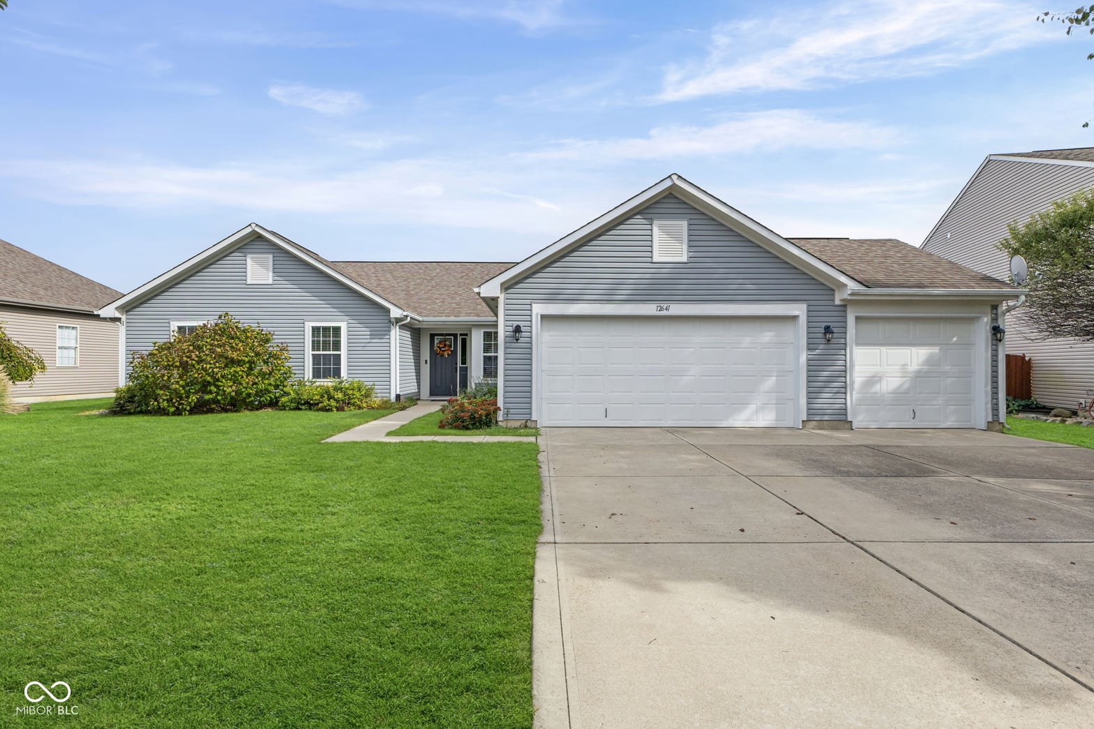 Front exterior at 12641 Chiefs Court, Fishers, IN