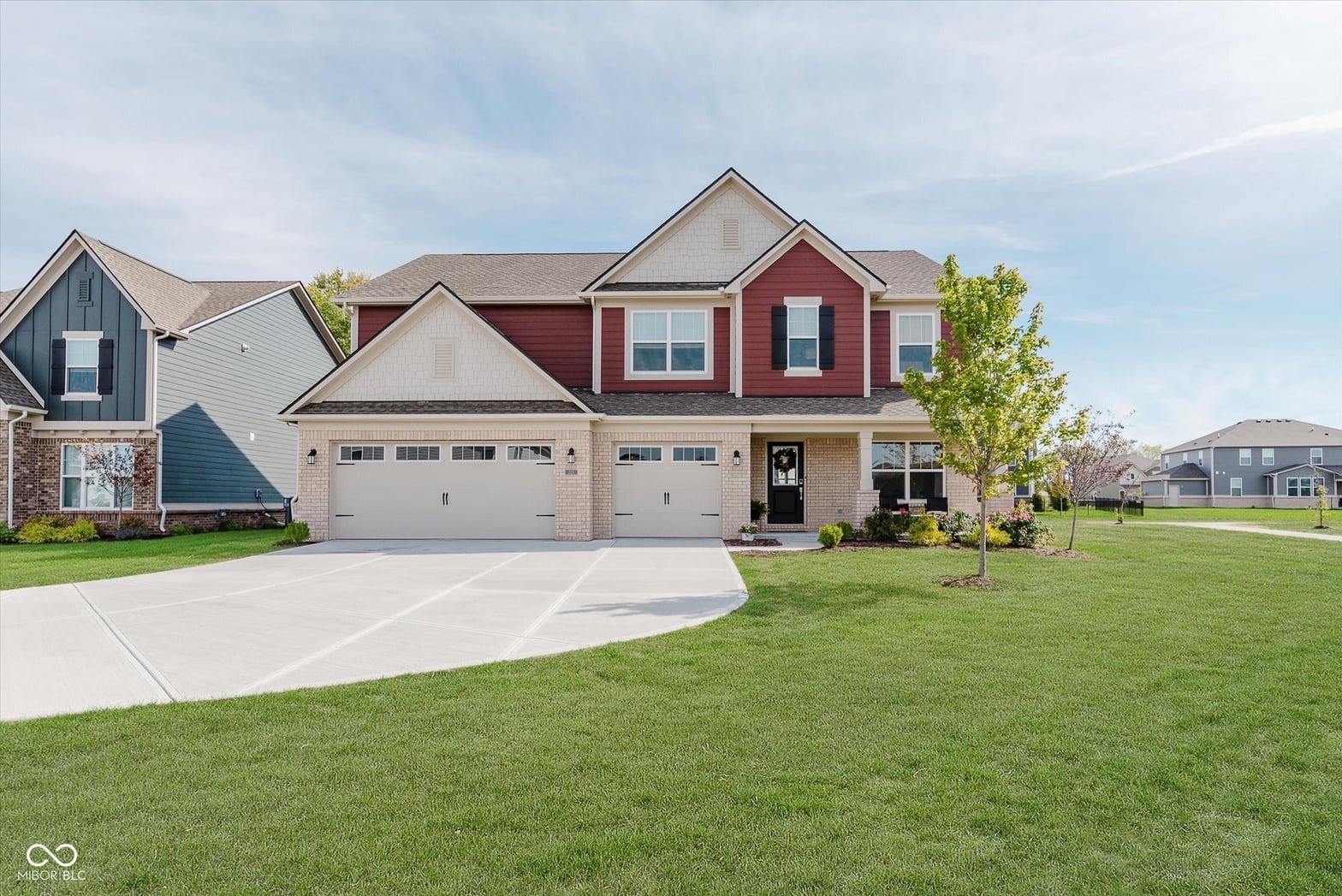 Front exterior at 223 Edmund Circle, Westfield, IN