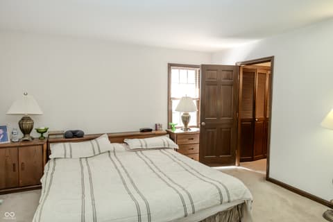Bedroom at 1958 W Twin Oaks Court, Crawfordsville, IN